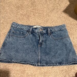 Hollister Jean Mini Skirt